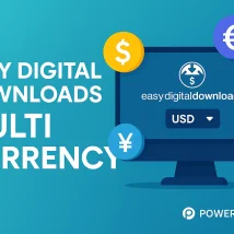 افزونه EDD Multi Currency برای نمایش قیمت‌ها به چند ارز مختلف در فروشگاه دیجیتال
