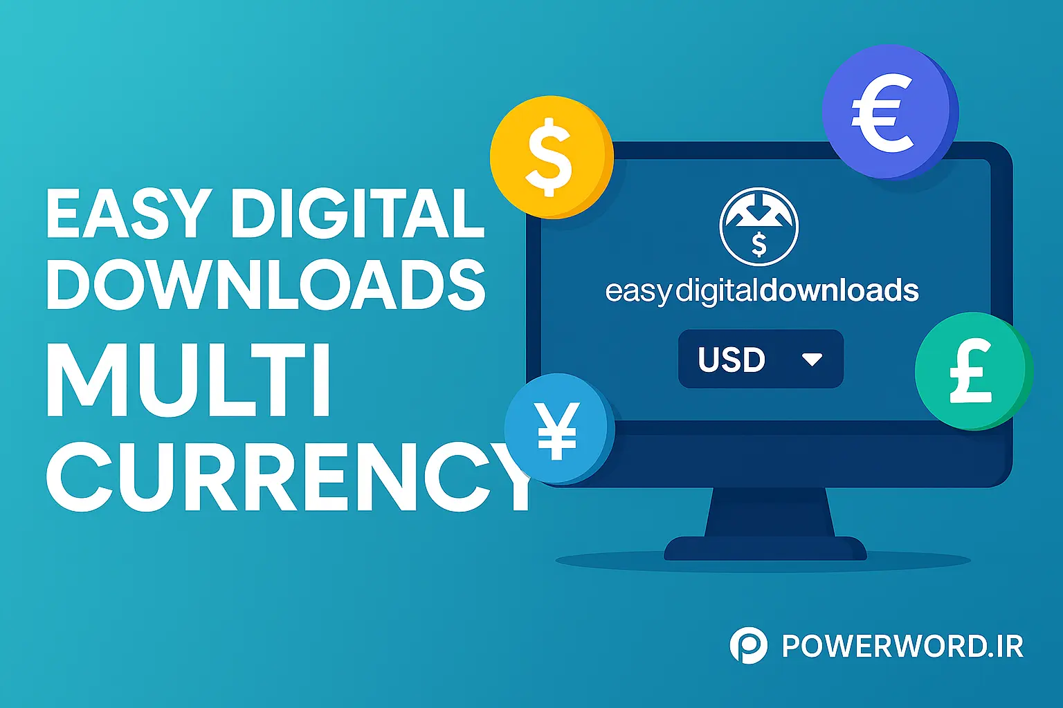 افزونه EDD Multi Currency برای نمایش قیمت‌ها به چند ارز مختلف در فروشگاه دیجیتال