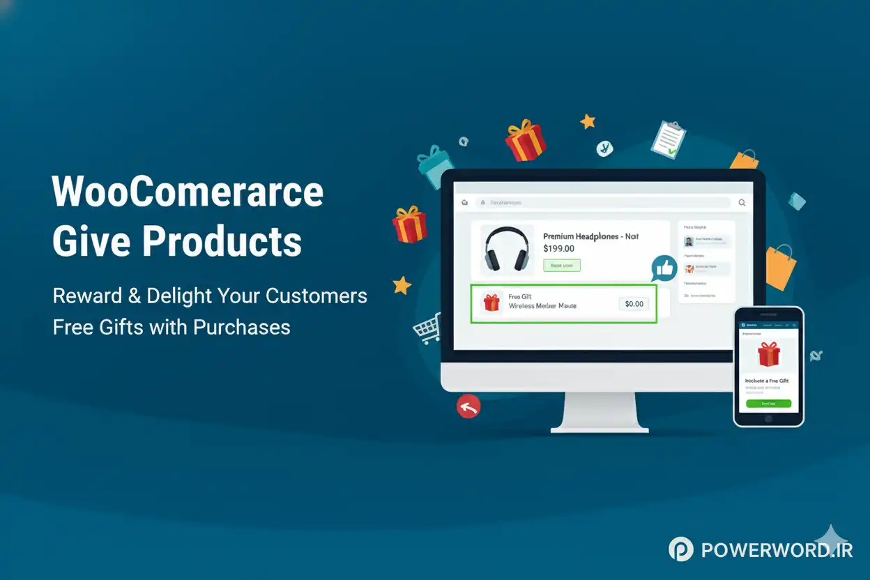 افزونه WooCommerce Give Products هدیه دادن هوشمندانه محصولات به مشتریان در ووکامرس افزونه WooCommerce Give Products هدیه دادن هوشمندانه محصولات به مشتریان در ووکامرس