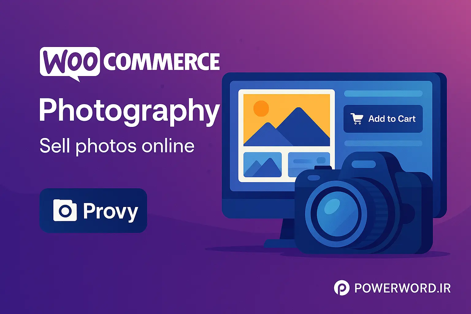 افزونه WooCommerce Photography برای فروش حرفه‌ای عکس در وردپرس