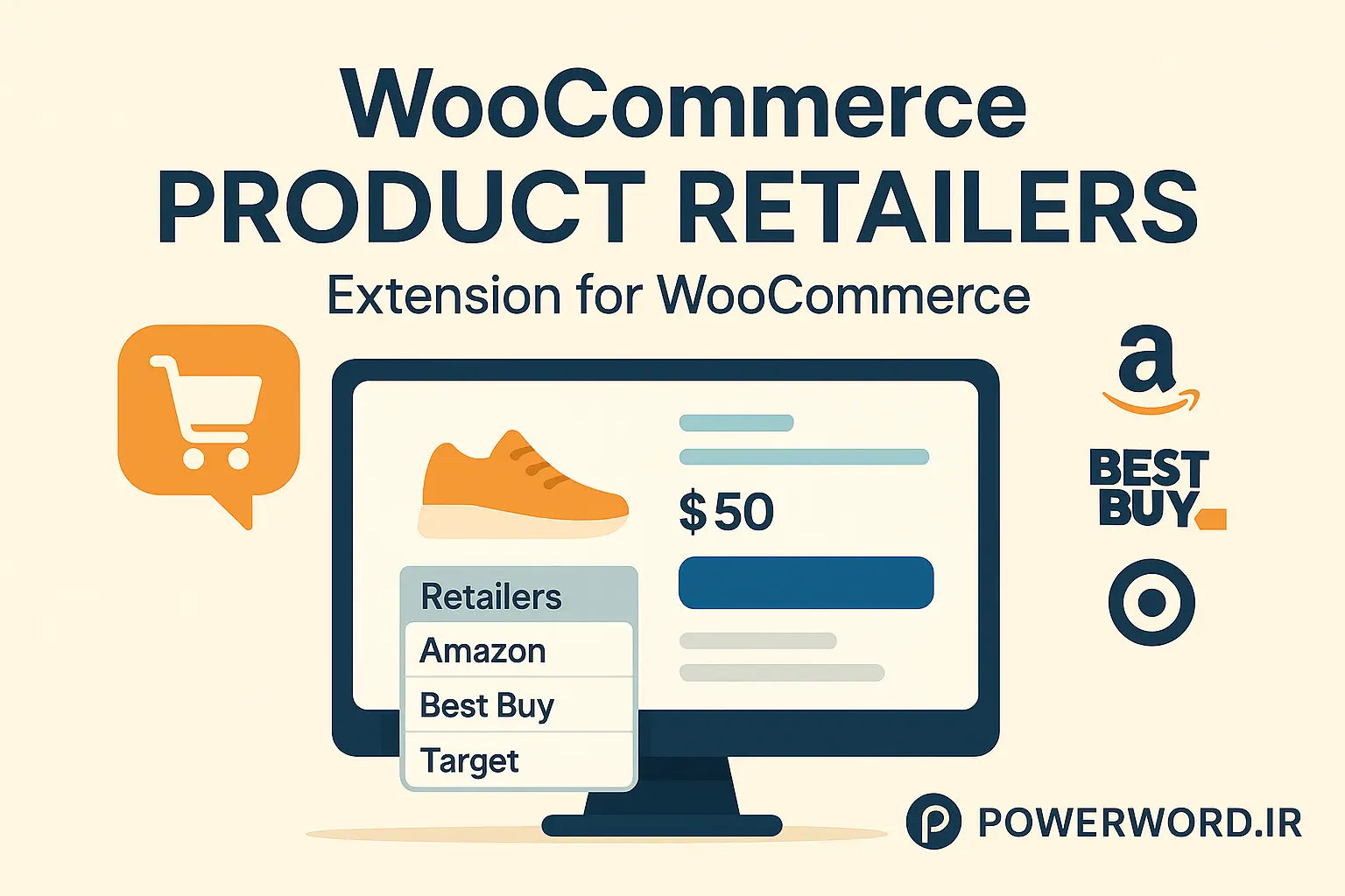 افزونه WooCommerce Product Retailers برای افزودن چند فروشنده به محصولات ووکامرس