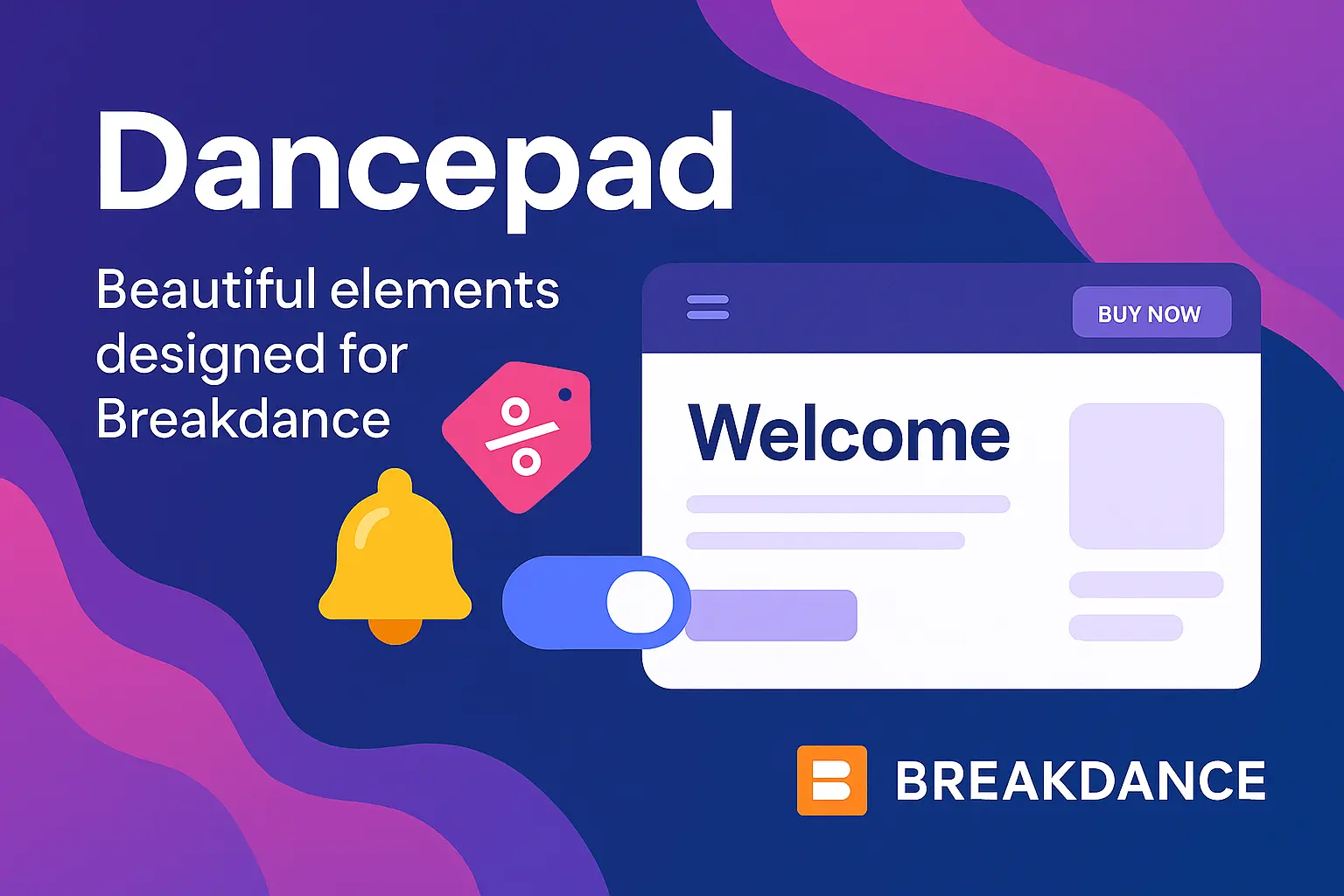 افزونه وردپرس Dancepad بهترین المان‌های خلاقانه برای Breakdance Builder