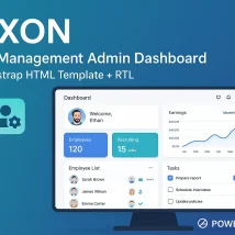 Tairo داشبورد Vue مدرن با طراحی سریع و تمیز Tailwind