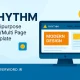 قالب HTML Rhythm بهترین انتخاب برای طراحی سایت منعطف