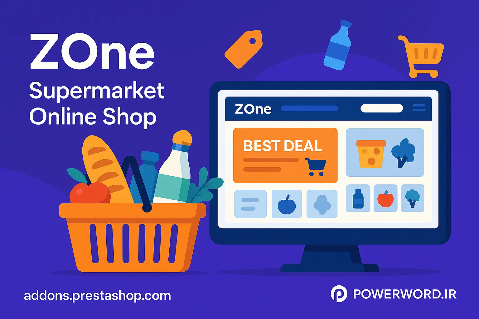 قالب Zone Supermarket Online Shop برای ساخت فروشگاه آنلاین بزرگ با PrestaShop قالب Zone Supermarket Online Shop برای ساخت فروشگاه آنلاین بزرگ با PrestaShop