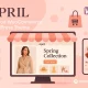 قالب وردپرس APRIL برای طراحی فروشگاه مد و فشن با ووکامرس