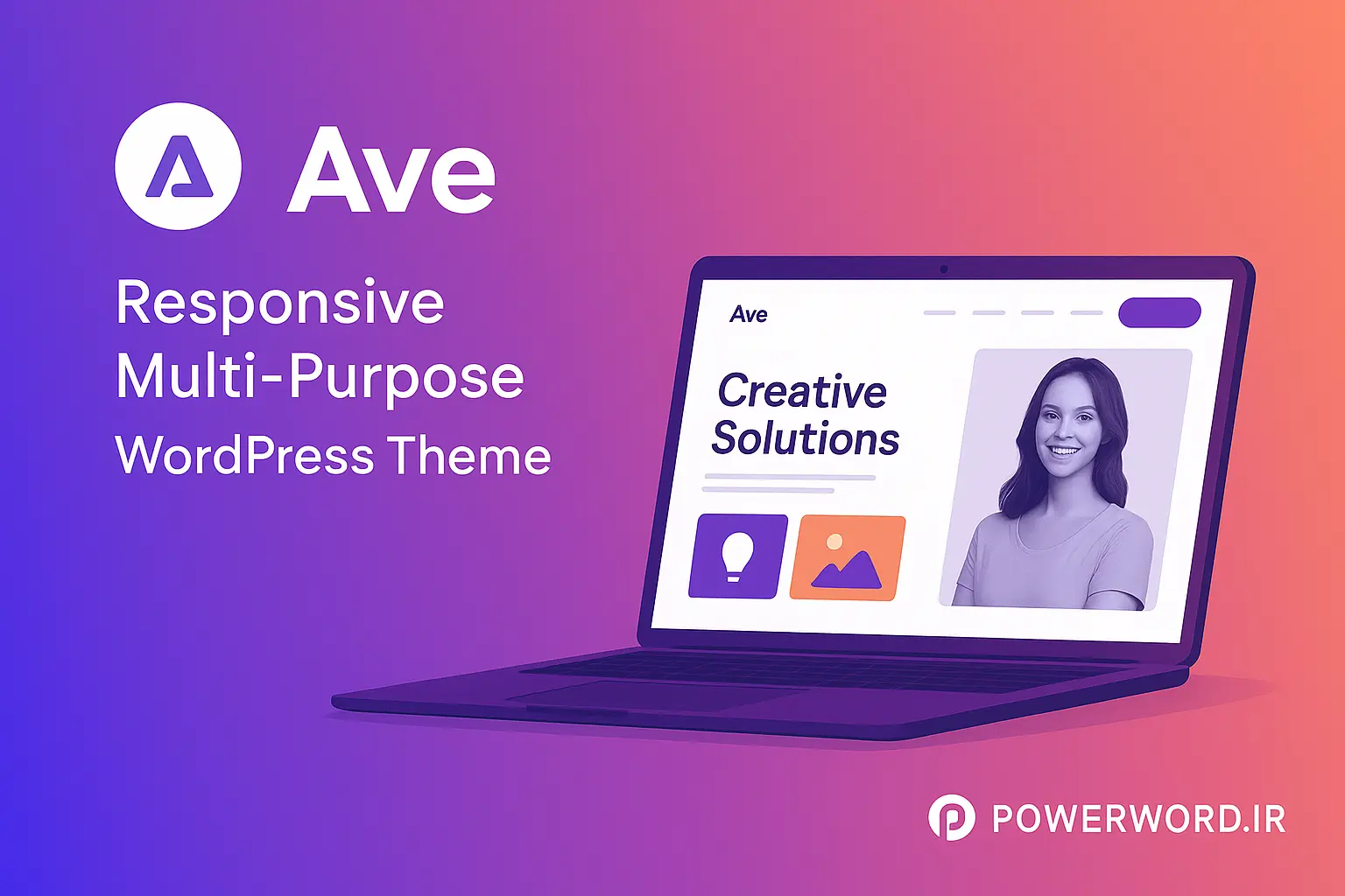 قالب وردپرس Ave برای طراحی سایت چندمنظوره، فروشگاهی و شرکتی