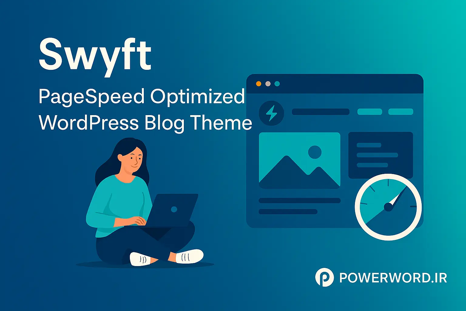 قالب وردپرس Swyft برای بلاگ‌نویسی سریع و بهینه با PageSpeed بالا