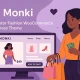 قالب وردپرس ووکامرس Monki برای طراحی فروشگاه مد و فشن آنلاین