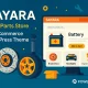 قالب وردپرس ووکامرس Sayara برای فروشگاه آنلاین قطعات خودرو