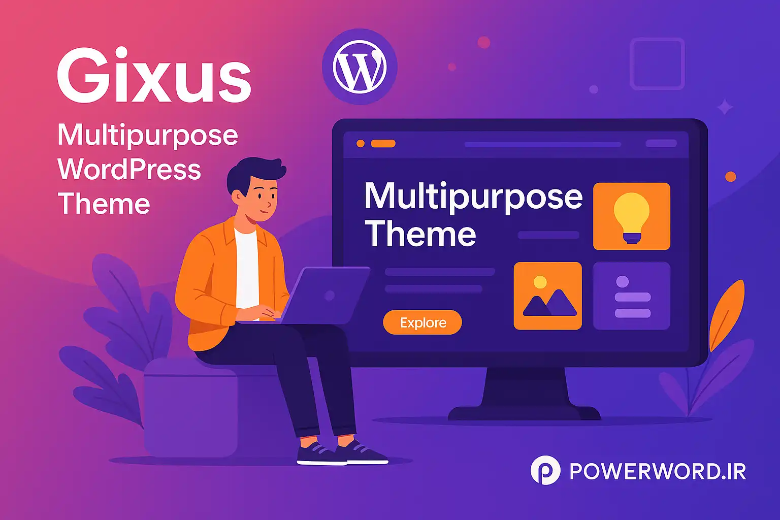 قالب وردپرس چندمنظوره Gixus؛ طراحی حرفه‌ای با سرعت فوق‌العاده