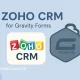 ادآن Zoho CRM گرویتی فرمز برای اتصال فرم‌ها به فروش