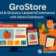 اسکریپت GroStore برای راه‌اندازی فروشگاه آنلاین مواد غذایی مدرن