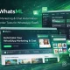 اسکریپت SaaS WhatsML برای بازاریابی و اتوماسیون واتساپ