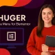 افزونه Huger Mega Menu بهترین ابزار منوی حرفه‌ای المنتور