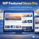 افزونه وردپرس WP Featured News Pro برای نمایش مطالب