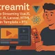 قالب Streamit برای مدیریت حرفه‌ای پلتفرم پخش ویدیو
