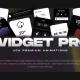 قالب افترافکت Widget Pro مجموعه المان‌های گرافیکی و انیمیشنی حرفه‌ای