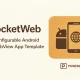 قالب اندروید RocketWeb برای تبدیل سایت به اپلیکیشن