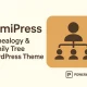 قالب وردپرس FamiPress برای ساخت شجره‌نامه و درخت خانوادگی