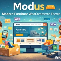 قالب ووکامرس Mgana