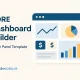 قالب پنل مدیریتی Core Dashboard Builder برای داشبوردهای حرفه‌ای