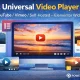 ویجت المنتور Universal Video Player برای پخش حرفه‌ای ویدیو