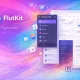 کیت رابط کاربری FlutKit برای طراحی اپلیکیشن Flutter
