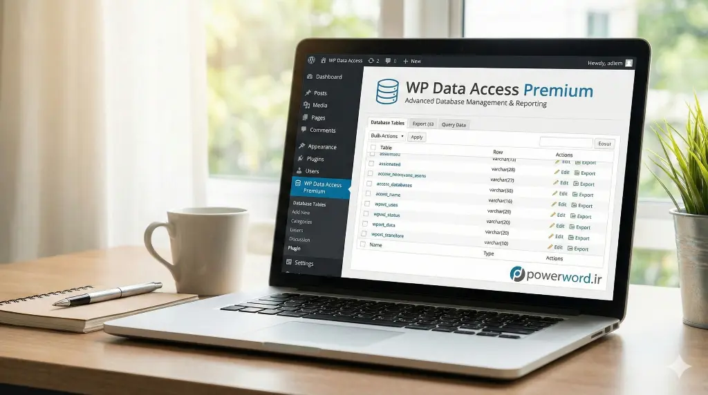 افزونه وردپرس WP Data Access Premium مدیریت دیتابیس بدون کدنویسی