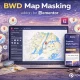 افزونه المنتور BWD Map Masking برای نمایش خلاقانه نقشه