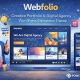 قالب وردپرس Webfolio برای پورتفولیو و آژانس دیجیتال