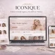 قالب وردپرس Iconique برای آژانس مدلینگ و فشن