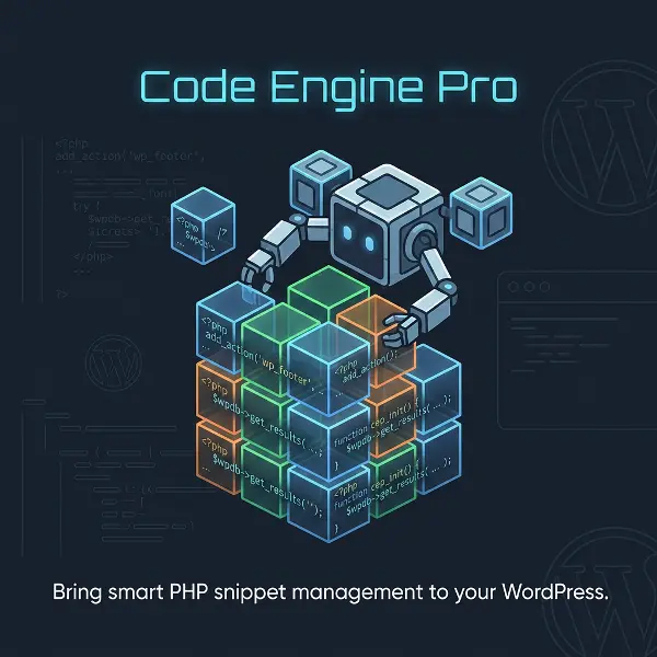 افزونه وردپرس Code Engine Pro اجرای امن اسنیپت و اتوماسیون افزونه وردپرس Code Engine Pro اجرای امن اسنیپت و اتوماسیون