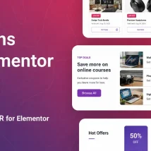 افزونه وردپرس Couponer نمایش هوشمند کوپن تخفیف برای المنتور