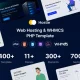قالب PHP Hostie برای سایت هاستینگ و WHMCS حرفه‌ای