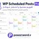 افزونه وردپرس WP Scheduled Posts Pro تقویم محتوا و انتشار خودکار