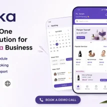 Demandium اپلیکیشن چندخدمتی خدمات درب منزل با اپلیکیشن مشتری، سرویس‌دهنده و پنل مدیریت