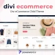 چایلدتم وردپرس Divi Ecommerce راه‌اندازی فروشگاه‌های ووکامرسی حرفه‌ای با قالب دیوی